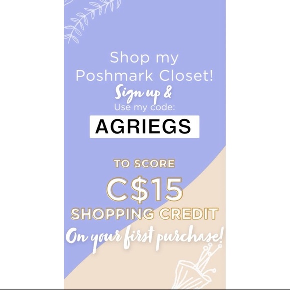 New to Poshmark? Sign up and use code AGRIEGS for $15 off your first purchase! - Picture 1 of 1